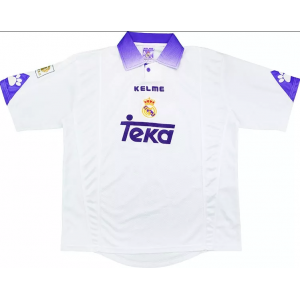 Camisa Retro Kelme Real Madrid 1997 1998 I jogador